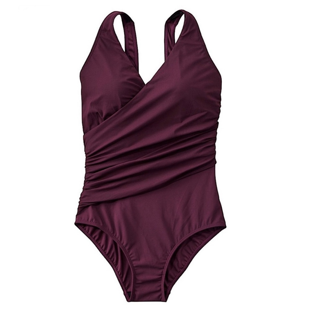 L.L. Bean Slimming Tanksuit One Piece